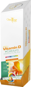 D-vitamin, + Kalcium + K2, B9, B12 vitaminok